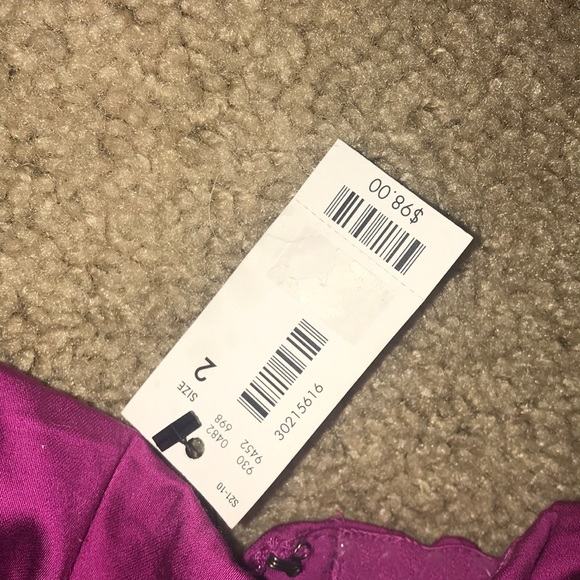 NWT Fuchsia strapless dress from The Limited - Picture 3 of 5